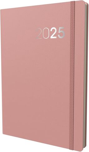 Collins Legacy 2025 Planner - A4 Day To Page Diary (with Appointments) - Red - (CL41.15-25) - Professional Daily Planner with Soft Touch Cover in Kuwait