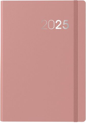 Collins Legacy 2025 Planner - A4 Day To Page Diary (with Appointments) - Red - (CL41.15-25) - Professional Daily Planner with Soft Touch Cover in Kuwait