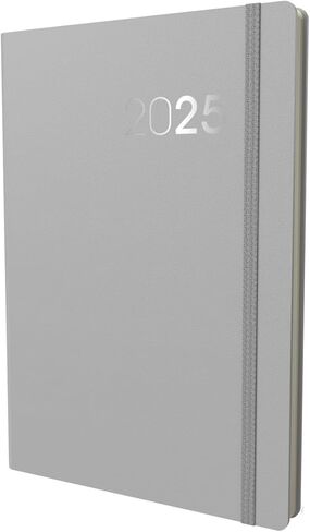 Collins Legacy 2025 Planner - A4 Day To Page Diary (with Appointments) - Red - (CL41.15-25) - Professional Daily Planner with Soft Touch Cover in Kuwait