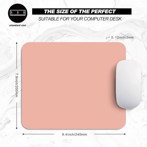 1 حزمة لوحة الماوس القياسية 9.5 × 7.9 بوصة ، وسادة حصيرة الماوس مريحة ، قاعدة مطاطية غير انزلاقية لجميع أنواع كمبيوتر الكمبيوتر المحمول الماوس in Kuwait