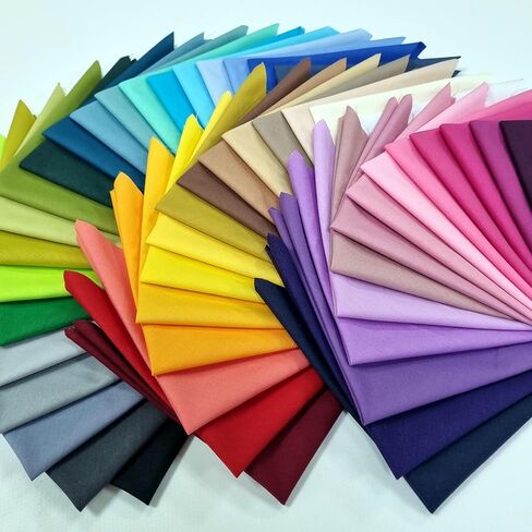 Cotton Fabric Squares 8 x 8 inches – 60pcs Precut Quilting Squares for Sewing and Crafts, 100% Cotton Patchwork Bundle, Turkish Quality (Boho Style, #11) in Saudi Arabia