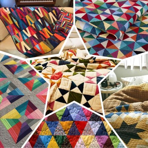 Cotton Fabric Squares 8 x 8 inches – 60pcs Precut Quilting Squares for Sewing and Crafts, 100% Cotton Patchwork Bundle, Turkish Quality (Boho Style, #11) in Saudi Arabia