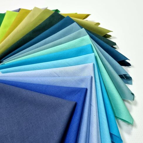 Cotton Fabric Squares 8 x 8 inches – 60pcs Precut Quilting Squares for Sewing and Crafts, 100% Cotton Patchwork Bundle, Turkish Quality (Boho Style, #11) in Saudi Arabia