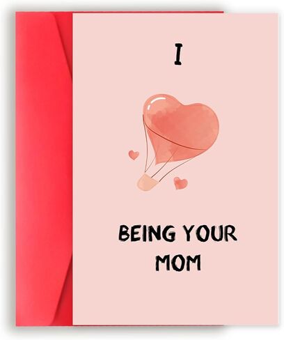 YiKaLus Valentines Day Card for Daughter Son,Birthday Card for Daughter Kids,Valentines Day Gifts from Mom,Birthday Card Gifts for Her Him in Kuwait