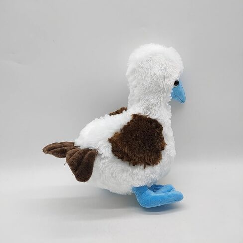 Tiny Heart Simulation Blue Footed Booby Plush Toy, 10.62inch Super Soft and Cute Blue Footed Booby Stuffed Animal Toys Fun Kids Gift Home Decor in Saudi Arabia