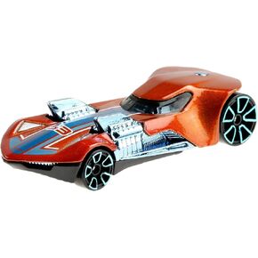 Hot Wheels Orange & Blue 53rd Anniversary Twin Mill III 4/5 DieCast Vehicle 1:64th Scale