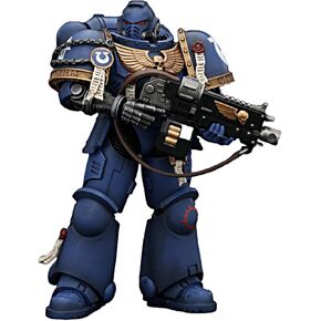 JOYTOY 1/18 Action Figure Warhammer 40k Ultramarines Lieutenant Titus 5-inch Collectible Gifts,Toys for Kids 15+ and Adults