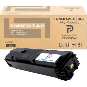 TK5372 High Yield Toner for Kyocera ECOSYS PA3500cx MA3500cifx Replacement for TK-5372K TK-5372C TK-5372M TK-5372Y (4-Pack Bundle) CMYK