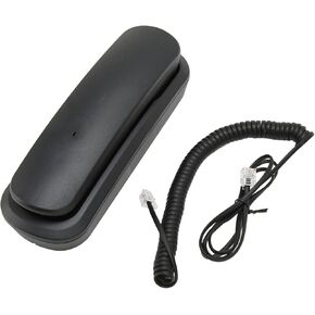 Wall Phone Redial Mute Old Retro Landline Telephone with Big Buttons Clear Sound for Home Office Hotel Plug and Play