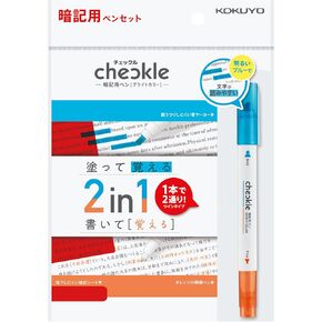 コクヨ チェックル 暗記用ペンセット ブライトカラー PM-M221-S