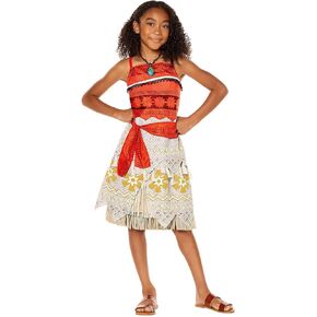 Spirit Halloween Disney Princess Kids Moana Dress Costume | Officially licensed | Moana Outfit