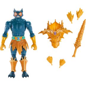 Masters of the Universe Masterverse Action Figure Mer-Man, Deluxe Collectible with Sword, Swappable Hands and Chest Armor, Motu Toy