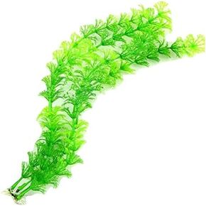 Artificial Anacharis Aquarium Plant - 12" Tall with Weighted Base
