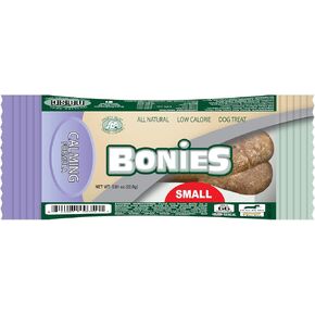 bonies التنفس الطبيعي وصياغة الأسنان العظم المفرد صغير الحجم-المكونات الطبيعية بالكامل ، والتنفس الطازج ، وتنظيف الأسنان ، والمعايير المنخفضة ، ونكهة الدجاج ، [الكلاب الصغيرة] ، 120 عظام