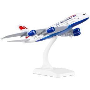 Busyflies 1:300 Scale England A380 Airplane Models Alloy Diecast Airplane Model