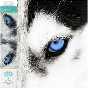 Diamond Dotz Mystic Husky Diamond Painting Kits for Adults - Diamond Art Kits a Relaxing Creative Craft Kit with Dotz Gems 8x10.2