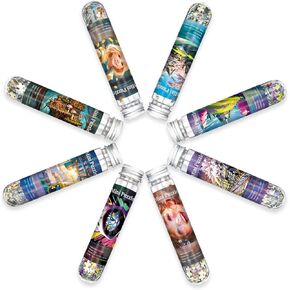 Mini Jigsaw Puzzles for Adults 234 Pieces (8 Packs) Small Jigsaw Puzzle Test Tube Puzzle Challenging Micro Puzzle Difficult Tiny Puzzle Home Decor Entertainment 6x4in (8 Packs - 6)