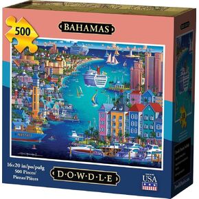 لغز Dowdle Jigsaw - جزر البهاما - 500 قطعة