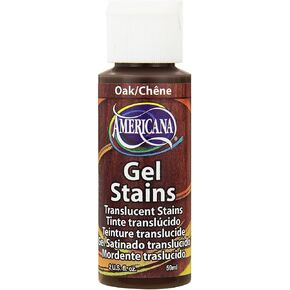 DecoArt DS30-3 Americana Gel Stains Paint, 2-Ounce, Oak 2 Pack