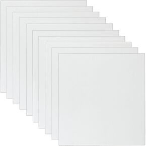 High Temperature Ceramic Gasket Material Paper,11" x 12"x0.12" Ceramic Fiber Kiln Paper Insulation Fireproof fits Pellet Stove, Kiln, Boiler, Forge, RV Furnace Gaskets 10 pcs