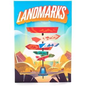 Landmarks | Cooperative Board Game for Adults and Kids | Fun Game for Family Game Night | Word Association Party Game | Ages 10 and up | 2-10 Players | Average Playtime 20 Minutes | By Floodgate Games