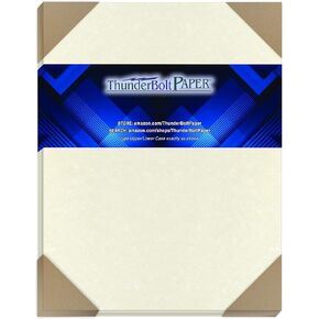25 White Parchment 65lb Cover Weight Paper 11 X 17 Inches Cardstock Colored Sheets Tabloid|Ledger Size -Printable Old Parchment Semblance