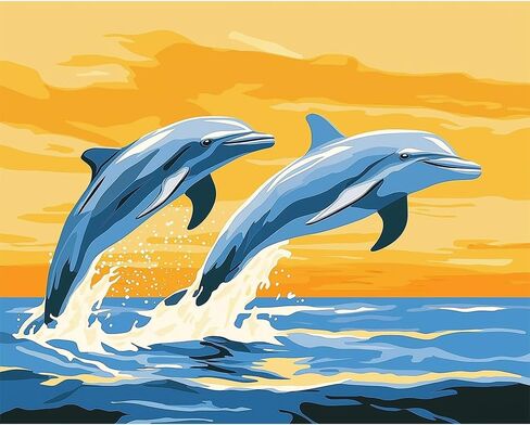 Natuyalo Paint by Numbers Kit for Adults - Beach Seascape Adult DIY Acrylic Painting on Canvas Suitable for Beginners Art Crafts Without Framed (16x20 Inch) in Kuwait