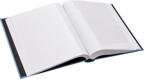 Fabric Frame Cover Photo Album 200 Pockets Hold 5x7 Photos, Sky Blue in Kuwait