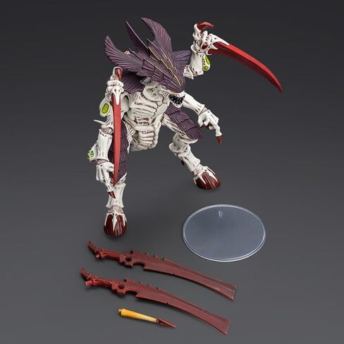 JOYTOY 1/18 Action Figure Warhammer 40,000 Tyranids Hive Fleet Leviathan Tyranid Warrior with Boneswords Collection Model Birthday Gifts JT7004 in Saudi Arabia