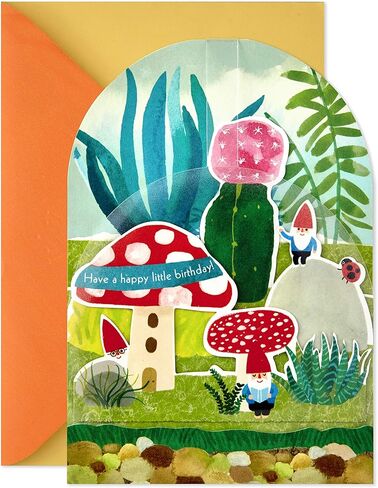 Hallmark Paper Wonder Displayable Pop Up Birthday Card (Gnomes), Model Number: 599RZW1020 in Saudi Arabia