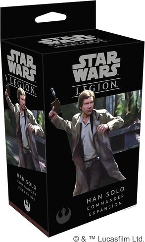 حرب النجوم: توسع Legion Han Solo Commander - قيادة جيش المتمردين الخاص بك! لعبة الإستراتيجية المنمنمات على الطاولة للأطفال والبالغين ، تتراوح أعمارهم بين 14 عامًا ، و 2 لاعبين ، و 3 ساعات من اللعب ، مصنوعة من ألعاب Atomic Mass in Kuwait