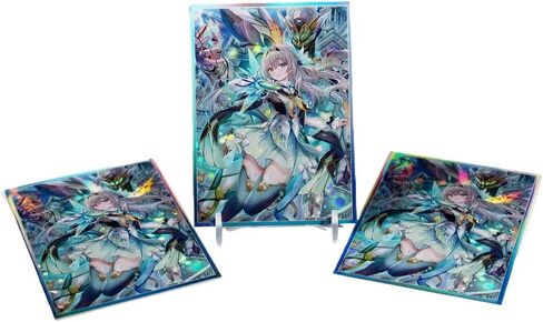60ct 67x92mm Holographic Standard Size Cards for MTG/TCG/PTCG Art Anime Printing Card Sleeves Protectors (Firefly) in Saudi Arabia