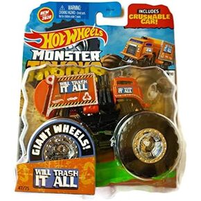 Hot Wheels Monster Trucks Will Trash It All with Crushable Car