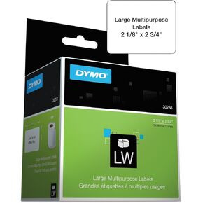 Houselabels HL-30332 1 x 1 Inches Dymo-Compatible Multipurpose Labels, 1 Roll, 750 Labels per Roll,White