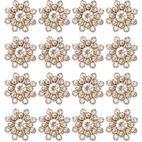 30PCS Rhinestone Pearl Button Accessories Jewelry Decoration Embellishment Alloy Jewelry Decoration DIY Handmade Accessories for Bouquet Decoration Home Decor (Silver Pearl)