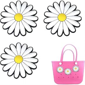 Vesmatity Momlife 3pcs daisy flower beach charms