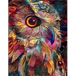 Ingooood Jigsaw Puzzle 1000 Pieces-Sneak Peek Series - Owl - Entertainment Toys for Adult Special Graduation or Birthday Gift Home Decor