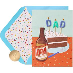 Papyrus Funny Birthday Card for Dad (Broke Everything)