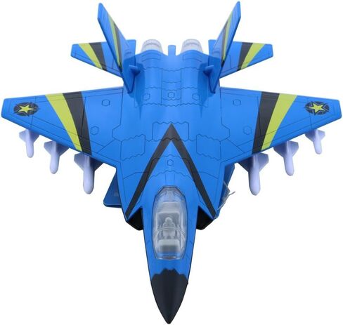 HSOMiD Alloy Planes/Airplane/Aircraft Toy with Pull Back Stealth Bombers and Fighter Planes Black (Blue) in Saudi Arabia