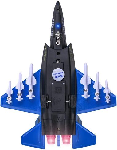 HSOMiD Alloy Planes/Airplane/Aircraft Toy with Pull Back Stealth Bombers and Fighter Planes Black (Blue) in Saudi Arabia