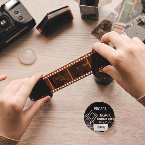 Pro Art Photo Tape, 1/2-inch x 60-Yard Roll, Black in Saudi Arabia