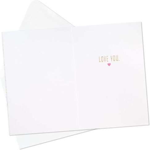 Hallmark Signature Love Card (My Heart is Wherever You Are) for Husband, Wife, Boyfriend, Girlfriend, Spouse in Kuwait