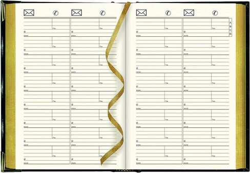 Brownline® 2025 Daily Daily Planner ، كتاب المواعيد ، 12 شهرًا ، من يناير إلى ديسمبر ، ملزمة مخيط ، 7.125 "× 4.875" ، أسود ، ثلاثي اللغات (CBE504-25) in Kuwait