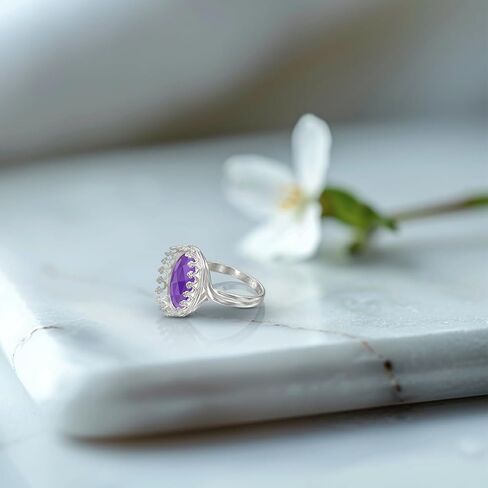 925 Sterling Silver Size 6-9 Ring Blank with 10x14 mm Oval Bezel in Kuwait