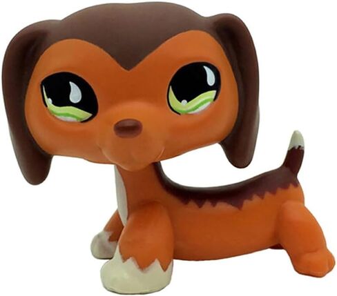 Cat Pack Dog Collie Great Dane Dachshund Cocker Spaniel Mini Pet Toys Sets Animal Figures Collection 2Pcs Random Styles in Kuwait