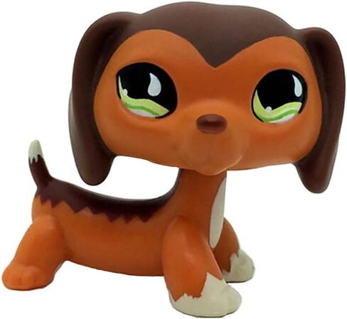 Cat Pack Dog Collie Great Dane Dachshund Cocker Spaniel Mini Pet Toys Sets Animal Figures Collection 2Pcs Random Styles in Kuwait