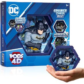 PODS 4D DC Batman ، رقم فريد من نوعه القابل للتحصيل القابل للاتصال الذي ينفجر من عالمهم في شاشة الحائط أو الرف ، ألعاب DC والهدايا ، السلسلة 1 رقم. 417