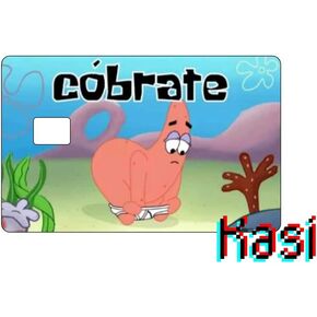 Funny Credit Card Skin Cobrate Patrick Star