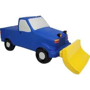 Truck Plrow Truck Multipet Snow 8.5 "لعبة الكلب