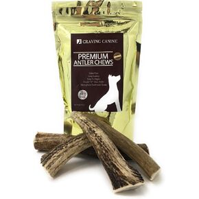Grade A USA Deer Antlers for Dogs! Odorless, Split-Resistent Horns for Aggressive Chewers! Easy to Digest Antler for Healthy Joints! 1 lb